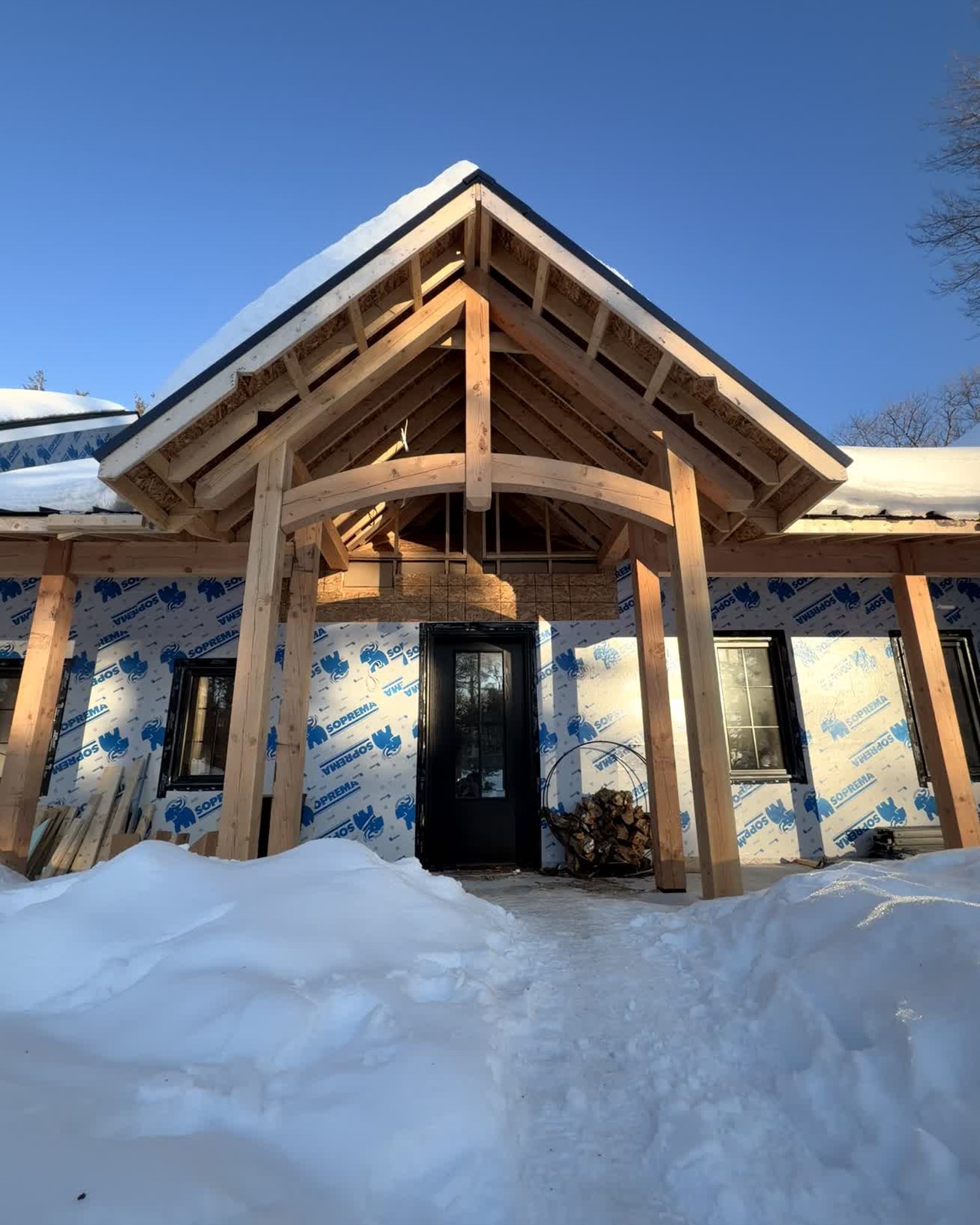 Griffin Lodge Timbers — Custom Structure on Huntsville